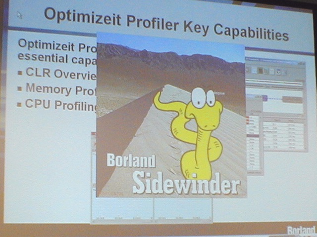 SideWinder Splash Screen